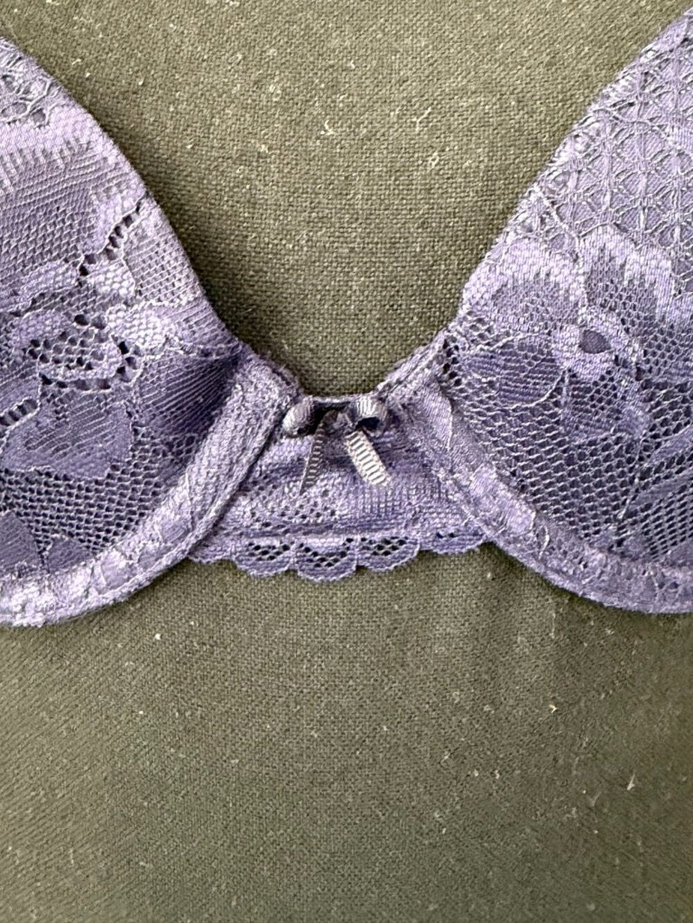 SAVAGE X Fenty Rihanna Navy Blue Lace Bra 32A NWT - Picture 8 of 11